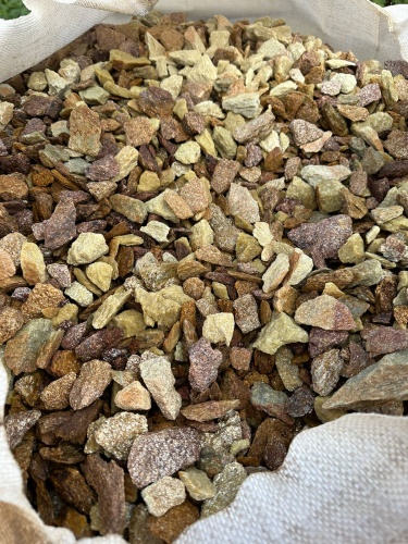 Златолит персиковый декоративная каменная крошка купить в Оренбургской области