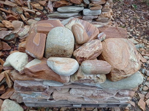 Златолит жёлтый, жёлто-зелёный глыбки и валуны для ланшафтного дизайна купить в Оренбургской области