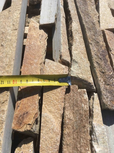 Горбушка златолит золотистый для облицовки купить в Оренбургской области