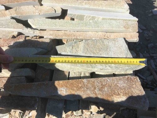 Горбушка златолит золотистый для облицовки купить в Оренбургской области