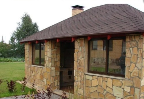 Плитняк златолит жёлтый для фасада 1,5-3 см купить в Оренбургской области