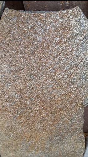 Плитняк златолит серебристый для цоколя, отмостки купить в Оренбургской области