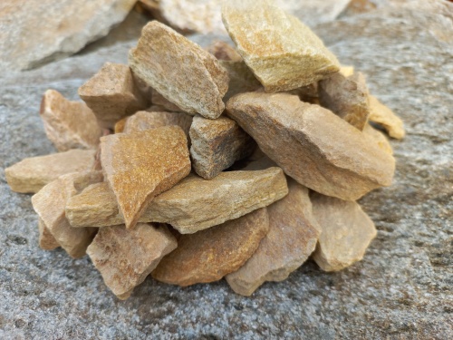 Златолит жёлтый декоративная каменная крошка купить в Оренбургской области