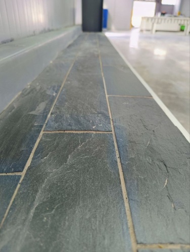 Плитка чёрная из натурального камня фасадная 30 см * 5 см, толщина 7 мм -30 мм купить в Оренбургской области